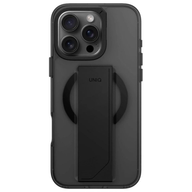 Uniq Heldro Max iPhone 16 Pro 6.3&quot; Magclick Charging Dėklas Juodas/Vapour Smoke 1