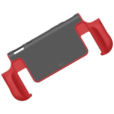 Nintendo Switch 2 dėklas Uniq Hybrid Bytearmor – raudonas 1