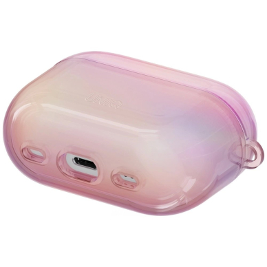 AirPods Pro 2 Uniq Iridescia kabinamas dėklas - holo rožinis 2