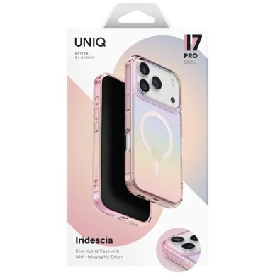 iPhone 17 Pro dėklas Uniq Iridescia, Magclick įkrovimo – daugiaspalvis 5