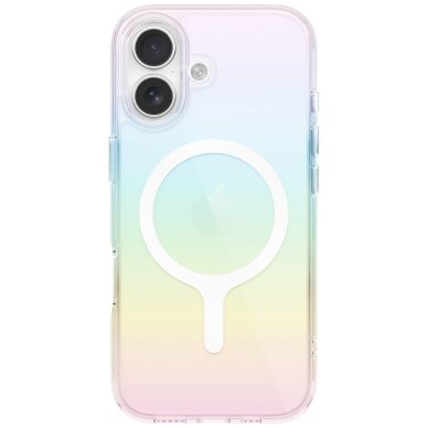 iPhone 17 Uniq Iridescia Magclick dėklas – daugiaspalvis 1
