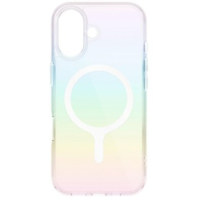 iPhone 17 Uniq Iridescia Magclick dėklas – daugiaspalvis 4