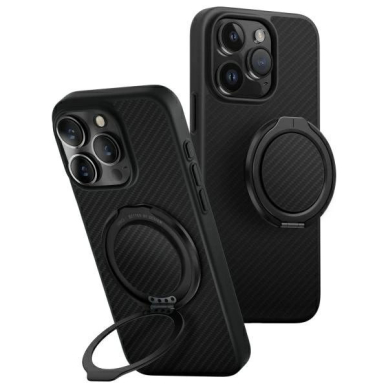 Uniq Keva Air iPhone 16 Pro Max 6.9&quot; Magclick Charging Dėklas Juodas/carbon Juodas