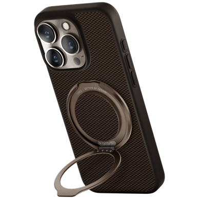 Uniq Keva Air Magclick Charging GripFit Dėklas skirtas iPhone 16 Pro - Rudas 1