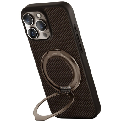 Uniq Keva Air Magclick Charging GripFit Dėklas skirtas iPhone 16 Pro Max - Rudas 1