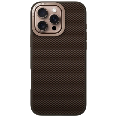 Uniq Keva Max Magclick Charging Camera Stand Dėklas skirtas iPhone 16 Pro - Rudas 2