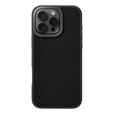 iPhone 16 Pro – Uniq Keva Max Magclick Charging dėklas - Juodas 1