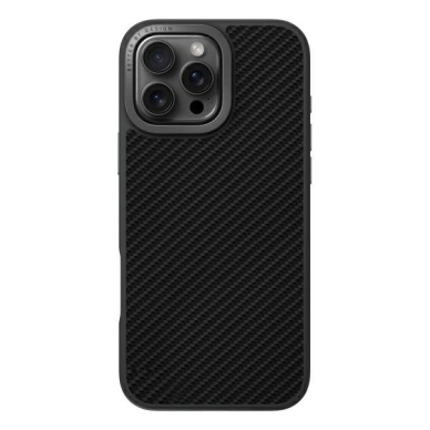 iPhone 16 Pro Max – Uniq Keva Max Magclick Charging dėklas - Juodas 1