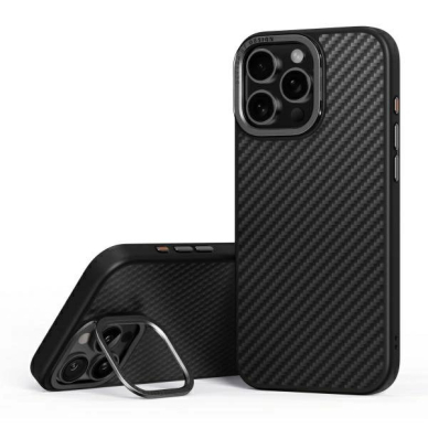 iPhone 16 Pro Max – Uniq Keva Max Magclick Charging dėklas - Juodas 2