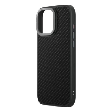 iPhone 16 Pro Max – Uniq Keva Max Magclick Charging dėklas - Juodas 3