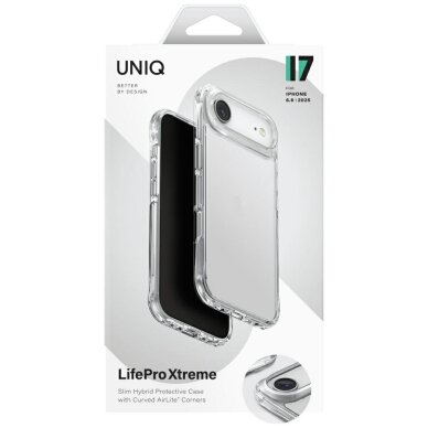 iPhone 17 Air Uniq Lifepro Xtreme dėklas – permatomas 3 iPhone 17 Air Uniq Lifepro Xtreme dėklas – permatomas 3