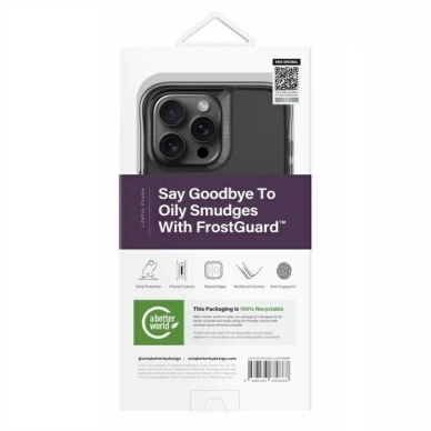 iPhone 16 Pro Max – Uniq LifePro Xtreme Magclick Charging dėklas - Pilkas 4
