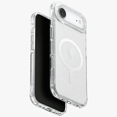 iPhone 17 Air dėklas Uniq LifePro Xtreme Magclick Charging – permatomas su blizgučiais iPhone 17 Air dėklas Uniq LifePro Xtreme Magclick Charging – permatomas su blizgučiais