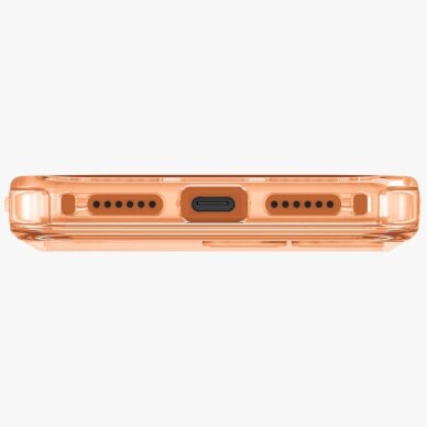 iPhone 17 Pro Max Uniq LifePro Xtreme MagClick Charging dėklas – oranžinis 3