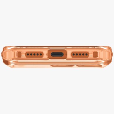iPhone 17 Pro Uniq LifePro Xtreme MagClick Charging dėklas – oranžinis 3