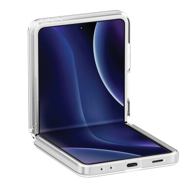 Samsung Galaxy Z Flip 7 dėklas Uniq LifePro Xtreme Magclick Charging – skaidrus 1