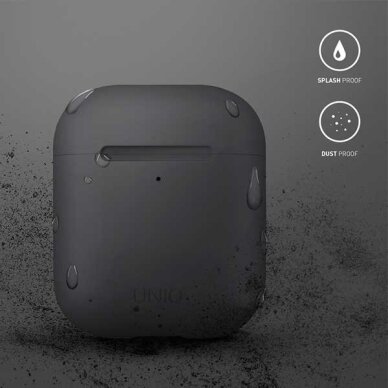 AirPods 1/2 Gen Uniq Lino dėklas – smėlinis 7 AirPods 1/2 Gen Uniq Lino dėklas – smėlinis 7
