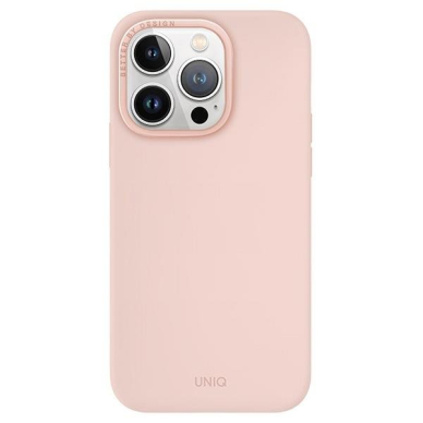 Dėklas Uniq Lino Hue iPhone 15 Pro 6.1 case Magclick Charging rožinis/blush rožinis 1 Dėklas Uniq Lino Hue iPhone 15 Pro 6.1 case Magclick Charging rožinis/blush rožinis 1
