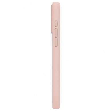 Dėklas Uniq Lino Hue iPhone 15 Pro Max 6.7  case Magclick Charging rožinis/blush rožinis 1