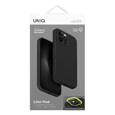 iPhone 16 Pro Max Uniq Lino Hue Magclick Charging Case – pilkas 6 iPhone 16 Pro Max Uniq Lino Hue Magclick Charging Case – pilkas 6
