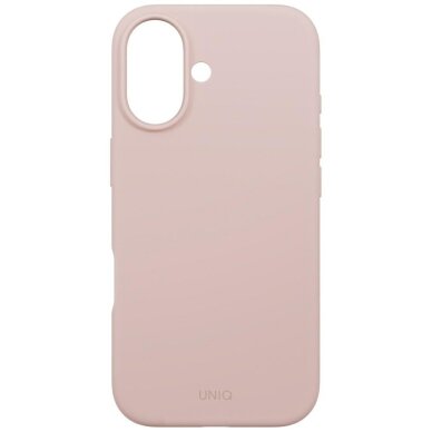 iPhone 17 dėklas Uniq Lino Magclick Charging – rožinis 2