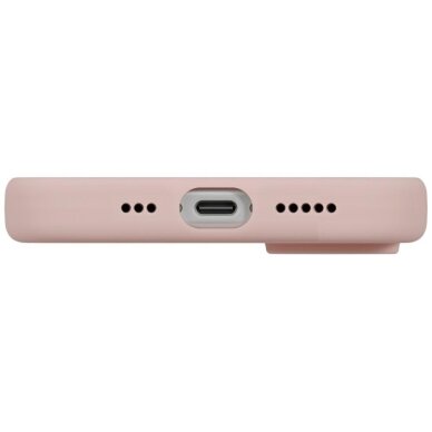 iPhone 17 dėklas Uniq Lino Magclick Charging – rožinis 4