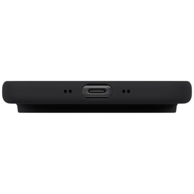 iPhone Air dėklas Uniq Lino, Magclick įkrovimo – pilkas 4