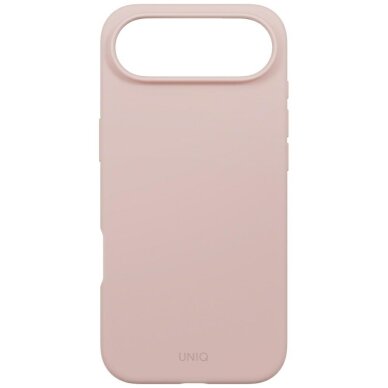 iPhone Air dėklas Uniq Lino, Magclick Charging – rožinis 2