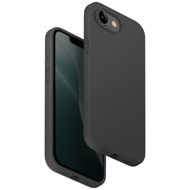 Uniq Lino Magclick Charging Dėklas skirtas iPhone 16e - Pilkas