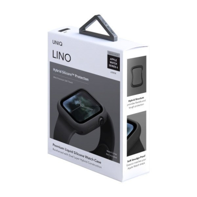 UNIQ Lino protective case skirta Watch 5 40mm / Watch 4 40mm juodas  4