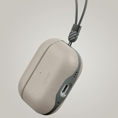 AirPods Pro 2 Uniq Lyden DS dėklas – smėlinis-žalias 2 AirPods Pro 2 Uniq Lyden DS dėklas – smėlinis-žalias 2