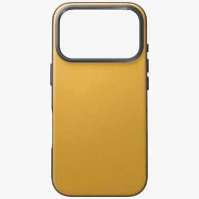 iPhone 17 Pro dėklas Uniq Lyden DS, Magclick įkrovimo – geltonai pilkas 2