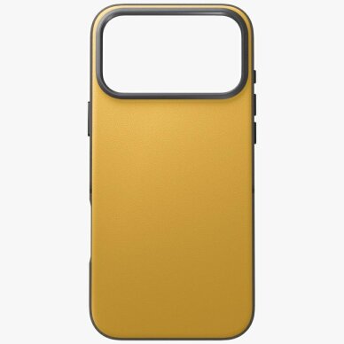 iPhone 17 Pro Max dėklas Uniq Lyden DS Magclick Charging – geltonai pilkas 4