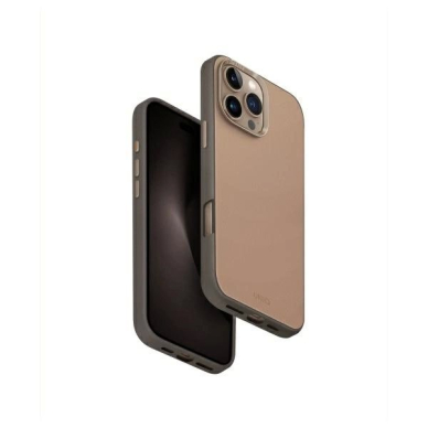 Uniq Lyden DS iPhone 16 Pro Max 6.9 Magclick Charging Dėklas brown-pilkas/flint pilkas Uniq Lyden DS iPhone 16 Pro Max 6.9 Magclick Charging Dėklas brown-pilkas/flint pilkas