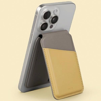 Uniq Lyden DS magnetic RFID walletphone stand - Geltonas-gray 2 Uniq Lyden DS magnetic RFID walletphone stand - Geltonas-gray 2