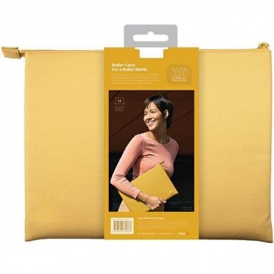 Dėklas Uniq Lyon case for 14'' waterproof RPET geltonas 3 Dėklas Uniq Lyon case for 14'' waterproof RPET geltonas 3