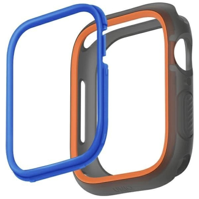 Uniq Moduo Dėklas skirtas Apple Watch 45 / 44 mm orange-Mėlynas 1