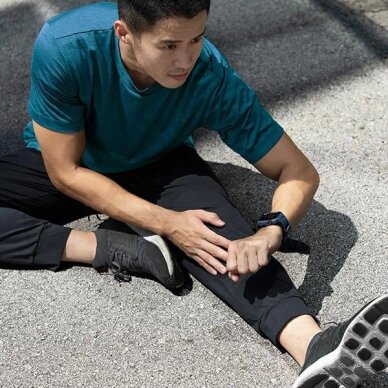 Apple Watch 45/44 mm Uniq Monos 2in1 rinkinys (dirželis + dėklas) – mėlynas 3 Apple Watch 45/44 mm Uniq Monos 2in1 rinkinys (dirželis + dėklas) – mėlynas 3