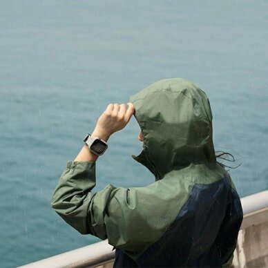 Apple Watch 45/44 mm Uniq Monos 2in1 rinkinys (dirželis + dėklas) – pilkas 4 Apple Watch 45/44 mm Uniq Monos 2in1 rinkinys (dirželis + dėklas) – pilkas 4