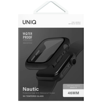 Apple Watch 46mm Uniq Nautic dėklas - juodas 6