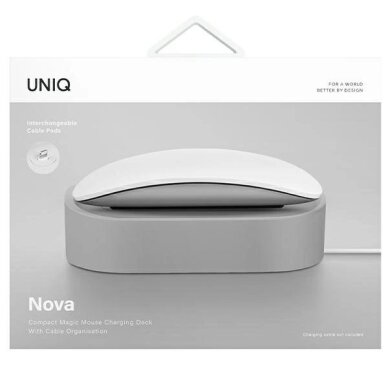 Dock stotelė Uniq Nova Magic Mouse – pilka 3 Dock stotelė Uniq Nova Magic Mouse – pilka 3