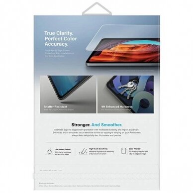 Uniq Optix Clear tempered glassapplicator iPad Air 11 2024 6 Uniq Optix Clear tempered glassapplicator iPad Air 11 2024 6