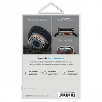 Uniq Optix Vivid glass Apple Watch Ultra 49mmapplicator 8 Uniq Optix Vivid glass Apple Watch Ultra 49mmapplicator 8