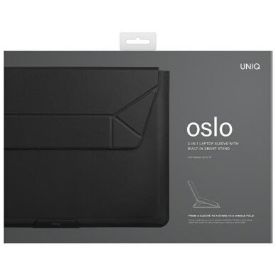 Nešiojamojo kompiuterio dėklas Uniq Oslo 14" – juodas 9