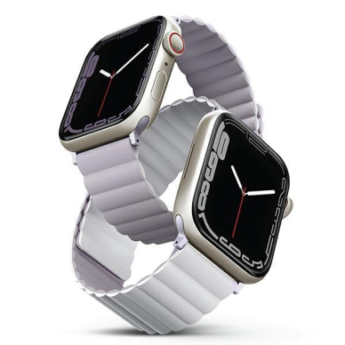 Apyrankė UNIQ pasek Revix Apple Watch Series 4/5/6/7/8/9/SE/SE2 38/40/41mm. Balta Apyrankė UNIQ pasek Revix Apple Watch Series 4/5/6/7/8/9/SE/SE2 38/40/41mm. Balta