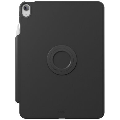 iPad 11" 2025 / iPad 10.9" 2022 (10 kartos) dėklas Uniq Rovus Snapmount – juodas 3