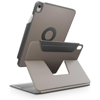 iPad 11” 2025 / iPad 10.9” 2022 dėklas Uniq Rovus Snapmount Magnetic 360 – pilkas