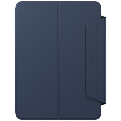 iPad 11” 2025 / iPad 10.9” 2022 dėklas Uniq Rovus Snapmount Magnetic 360 – tamsiai mėlynas 2