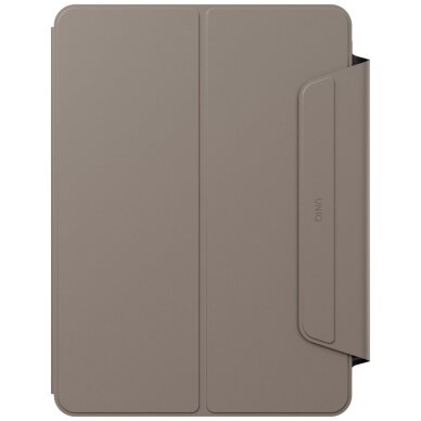 iPad Air 11" 2024 / 2025 / iPad Air 10.9" 2020 / 2022 dėklas Uniq Rovus Snapmount Magnetic 360 – pilkas 2