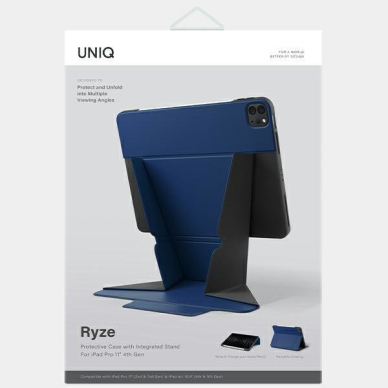 Uniq Ryze case skirta iPad Pro 11 (2021-2022) / Air 10.9 (2020-2022) - Mėlynas 5 Uniq Ryze case skirta iPad Pro 11 (2021-2022) / Air 10.9 (2020-2022) - Mėlynas 5